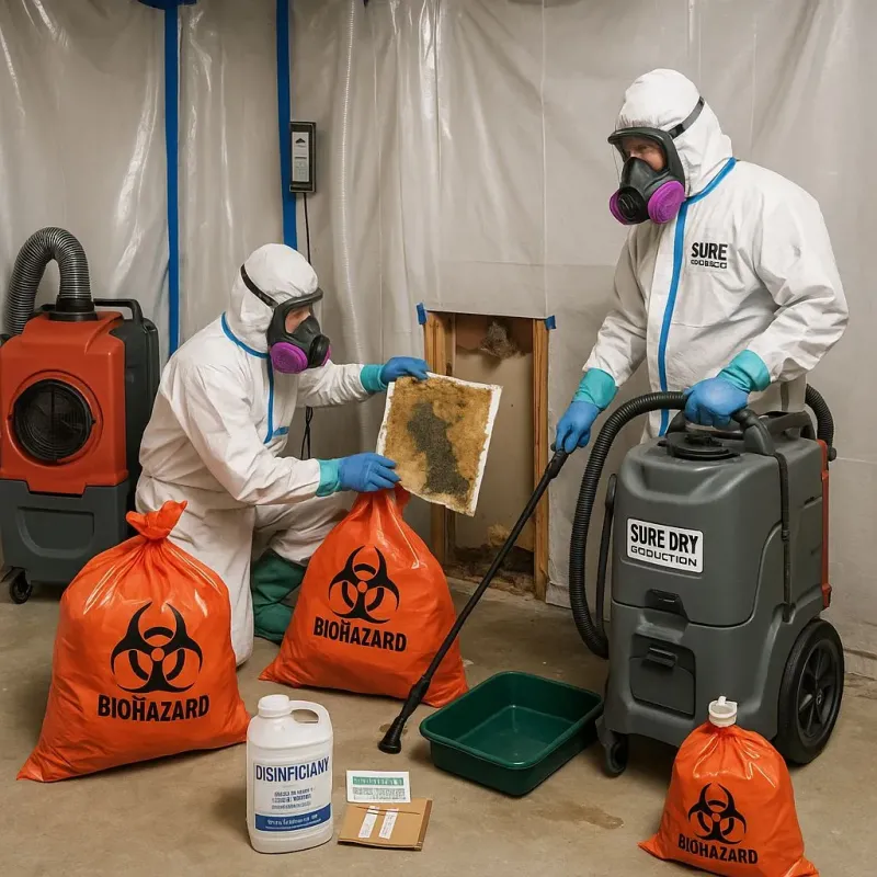 Contaminated Water Handling Protocols process in Midway City, CA