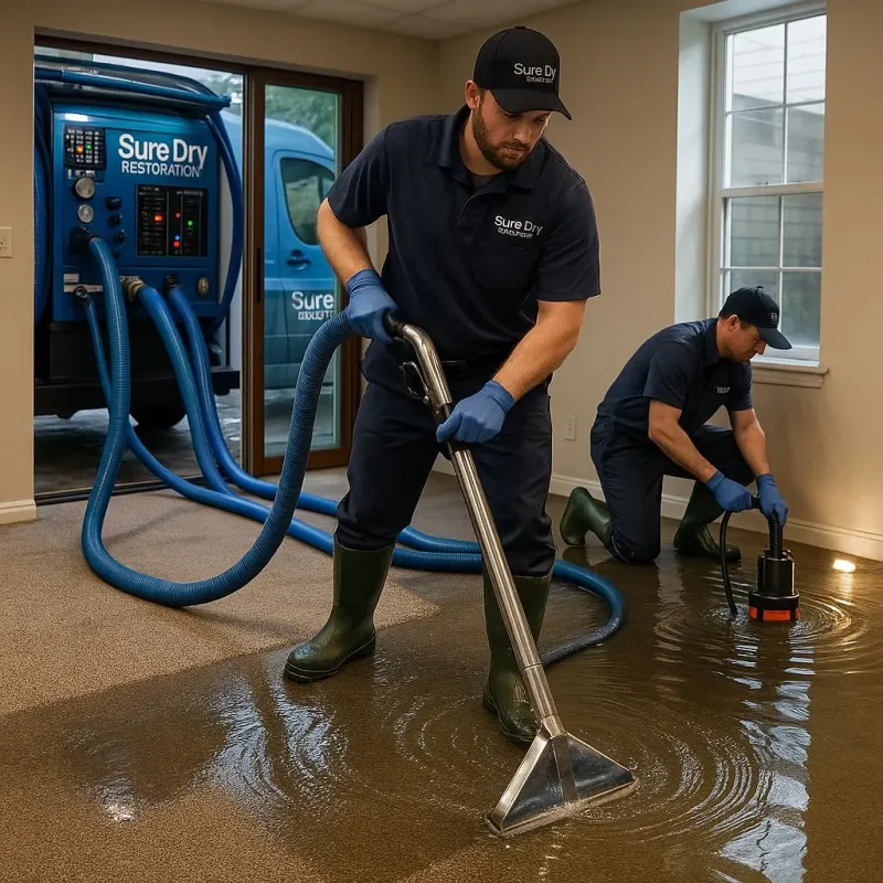Water Extraction and Removal process in Midway City, CA